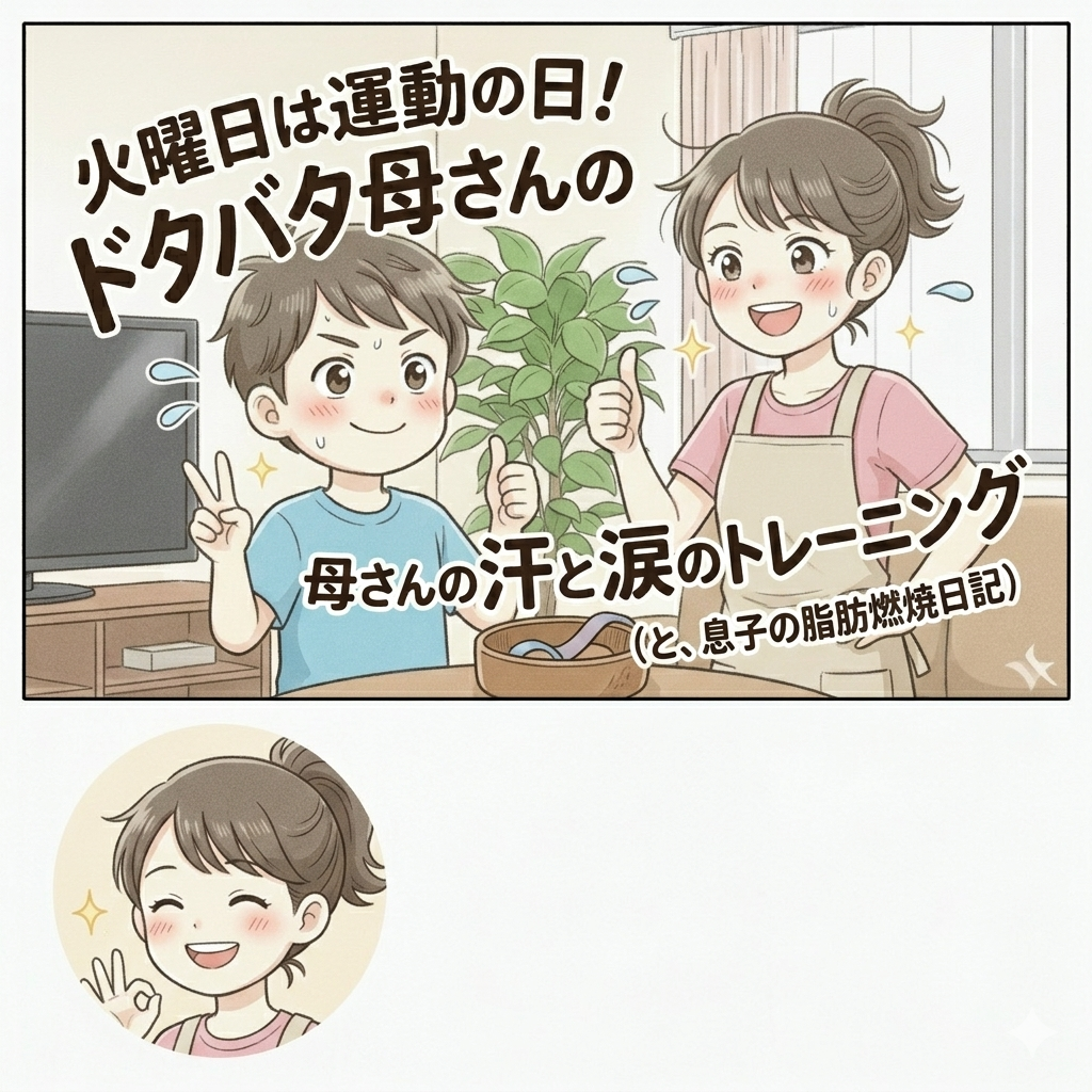 地獄の脂肪燃焼に挑む母と息子